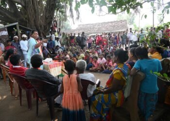 व्यंकटरावपेठा येथे जनतेचा उत्स्फूर्त प्रतिसाद* – *भाग्यश्रीताई आत्राम यांना दिला पाठिंबा.