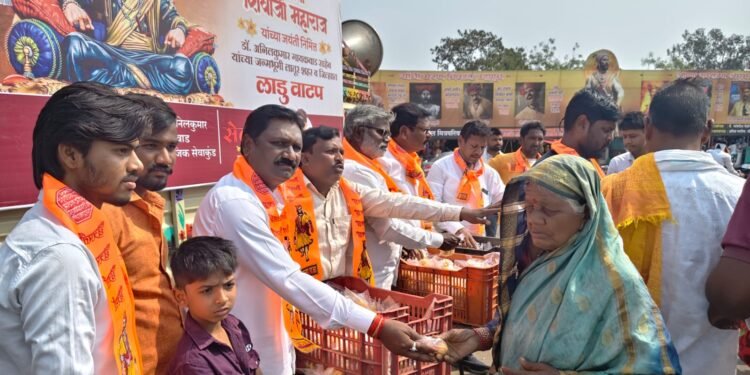 शिवजयंती निमित्त सेवा, समर्पण आणि संस्कारांचा गोड संदेश